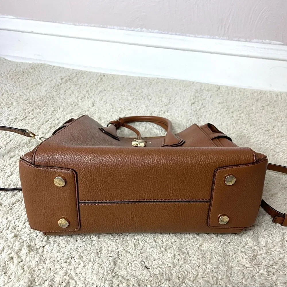 Michael Kors Belted MD Satchel - Picture 6 of 16